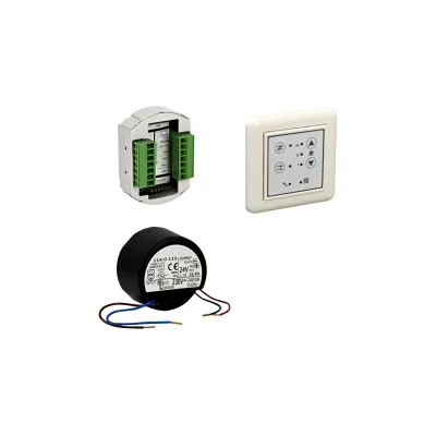 STIEBEL ELTRON Steuerungs-Set ZLWE 40-2 für 2 Lüftungsgeräte | Unterputz & Hutschienenmontage