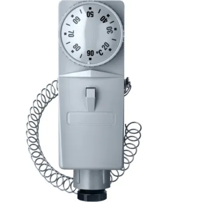 STIEBEL ELTRON Schutztemperaturregler STB-FB 233711 | Raumthermostat Fußbodenheizung | 230V | IP30 | Bimetall