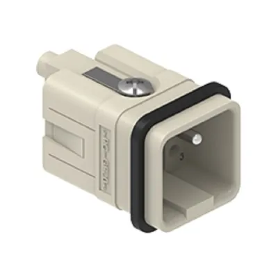 ILME Stifteinsatz CQM 05 | Kontakteinsatz Rechtecksteckverbinder 5-polig | Crimpanschluss | 16A | 400V