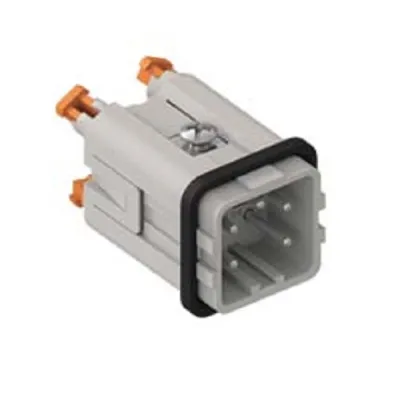 ILME Stifteinsatz CKSHM 04 | Kontakteinsatz Gr.21.21 | 4P+PE | SQUICH Schnellanschluss | 10A 400V | Silber