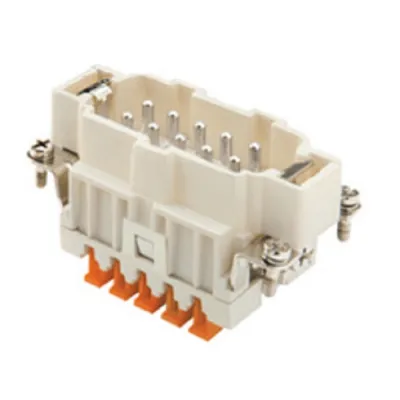 ILME Stifteinsatz CSHM 10 | 10-polig | 16A 500V | SQUICH Federzuganschluss | Größe 57.27 | Thermoplast