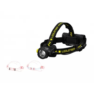 Ledlenser Stirnlampe H15R Work 502196 | wiederaufladbar | LED | 2500 Lumen | IP67 | CRI 90 | Fokussierbar | Schwarz