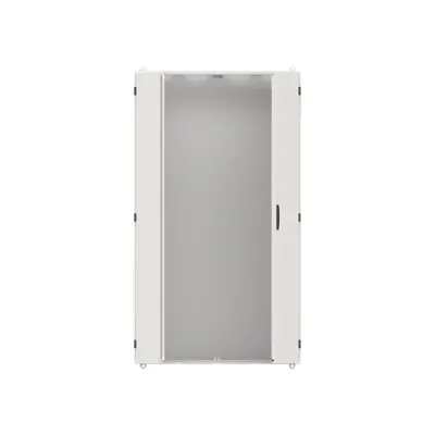Striebel+John Standschrank TW412G | Leergehäuse IP55 | 1850x1050x350 mm | Stahlblech Grau | 12 Reihen 576 Module