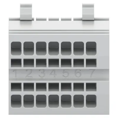 STR ZK72S Steuerleitungsklemme 7pol./2 steckbar