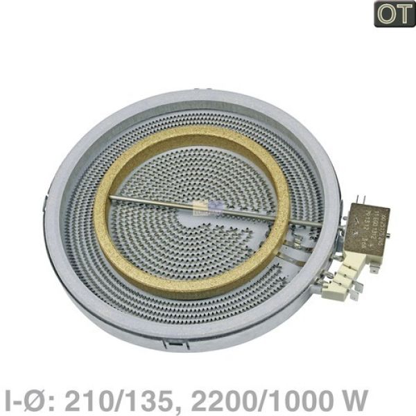 Radiatore A Getto LUTH 210/125mmø – Compatibile Bosch, Siemens, Neff, Miele E Altri – Nuovo - Foto 2