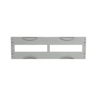 STRIEBEL & JOHN Abdeckung AS21 2CPX062812R9999 | 150x500 mm | Kunststoff | Schlitz | Schnellverschluss | IP2XC | grau