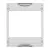 Bild: STRIEBEL & JOHN Abdeckung AG65 2CPX062870R9999 | Verteilerfeld | 300x250 mm | Kunststoff | grau | IP2XC