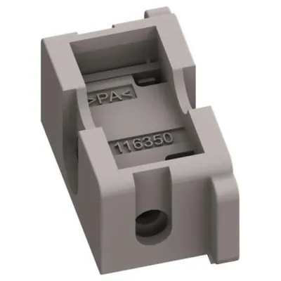 Striebel & John Adaptersatz TZ606P100 für EDF Rahmen | Kunststoff | 30x80x20 mm | Montagezubehör | 100 Stück