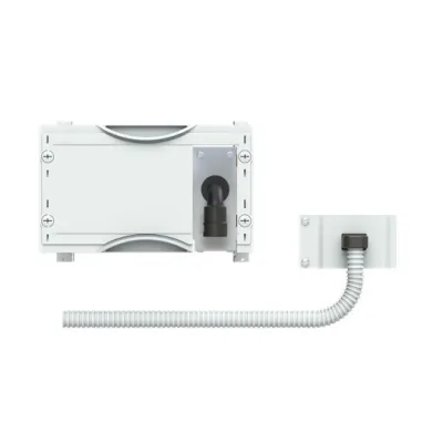 STRIEBEL & JOHN MBV180 Verteilerbaugruppe | CombiLine N | Leitungs-Verbinder-Modul | 12 TE | Hutschiene | grau