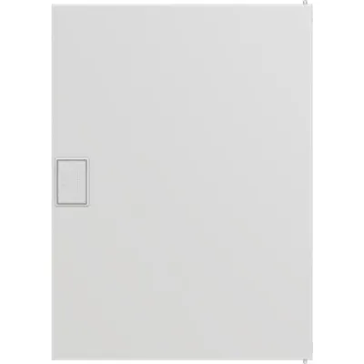 Striebel & John Schutztür AZT620 AK600 | Tür Stromkreisverteiler | IP40 | 2RE | H425xB311xT13mm | Stahl | RAL 9016