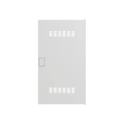 Striebel & John Tür AK600 AZT630V | Schutztür mit Lüftung | Stahl weiß | 550x311x13 mm | IP20