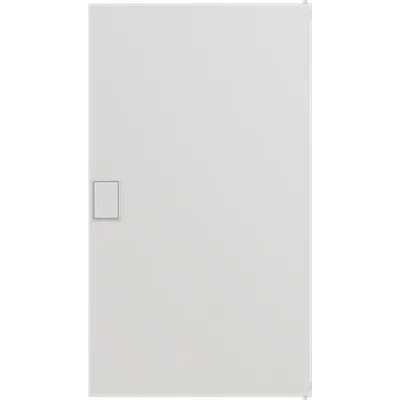 Striebel & John Schutztür AZT630 für AK600 | IP40 | 550x311x13mm | Stahl | alpinweiß RAL9016
