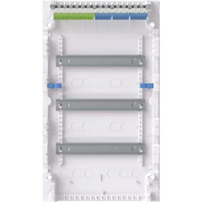 Striebel & John Kleinverteiler Aufputz AK636N3 2453641 | 3-reihig 36PLE | 3x12TE | Kunststoff IP30 | ohne Tür | weiß