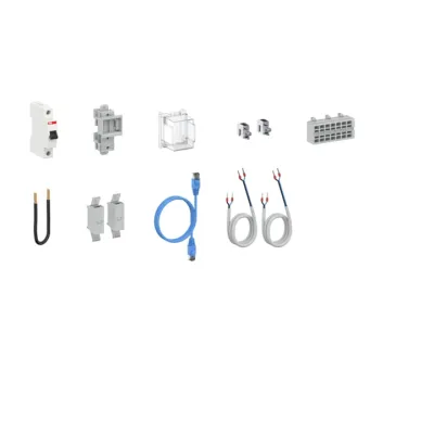 Striebel & John Ausrüstsatz ZASA10M | Spannungsversorgung | LS B10A 1-polig/2-polig | 10A | 500mm | für Zählerschrank