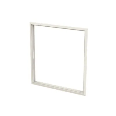 STRIEBEL & JOHN Blendrahmen CR47 2CPX052405R9999 | 4FB 7-reihig | 1150x1100x75mm | Stahl pulverbeschichtet | IP00 | weiß