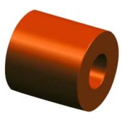 Striebel&J Cu-Distanzrolle 30x12,5x30mm ZX653P10(VE10)