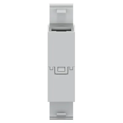 Striebel & John RJ45 Doppelbuchse ZED45U 2CPX054302R9999 | Modular-Kupplung | 2x Buchse | Kunststoff | grau