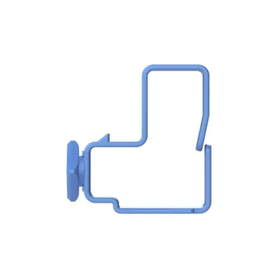 Striebel & John Drahthalter UZED1P10 UK600 | Montagezubehör | 38x13x40 mm | Kunststoff | für Mauerkasten | VE10