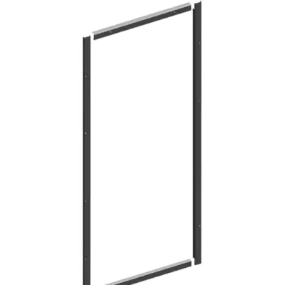 Striebel & John Frontblendrahmen RFB38 2CPX045942R9999 | für ABB TriLine | Stahl | H1891xB864 mm | grau