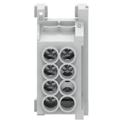 Striebel & John Hauptleitungsklemme ZHK251 | 1-polig | 80A | 4 Klemmstellen | Hutschiene | IP20 | fingersicher