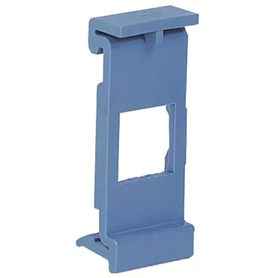 Striebel & John Hutschienen-Adapter ED59P10 | für Drahthalter ED44/ED45 | 10 Stück | Kunststoff | 12x18x45 mm