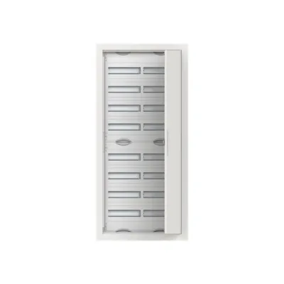 Striebel & John Kleinverteiler Unterputz CU28V 2CPX052617R9999 | 8x24TE | IP30 | Stahl | 125mm Reihenabstand | weiß