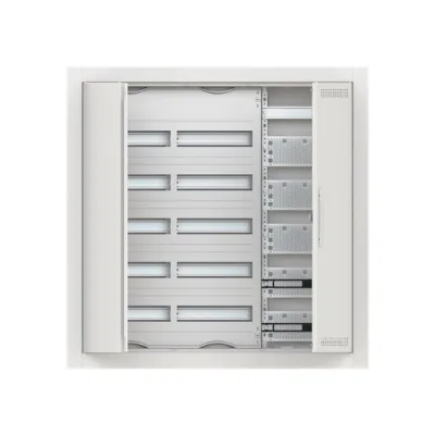 Striebel & John Kleinverteiler Unterputz CU35VML 2CPX052676R9999 | 5x36TE | IP30 | Stahl | Tür belüftet | weiß