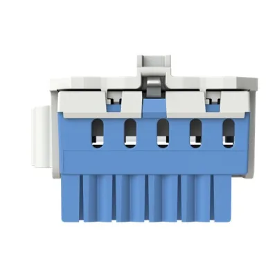 STRIEBEL & JOHN N-Klemmenblock ZK50BT 2CPX062745R9999 | 5-polig | Quick-Steckklemme | 28x39x25mm | 1,5-2,5mm² | blau