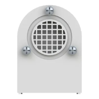 Striebel&John Belüftungskappe PS833677 | Lüfterblech Schaltschrank | 68x18mm | Kunststoff | IP44 | RAL7035 | 2 Stück