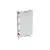 Bild: Striebel & John Kombi-Set ED91KA | Verteilerfeld Klemmenraum | 1-feldbreit | 36 Einheiten | 250x450x200 mm | grau