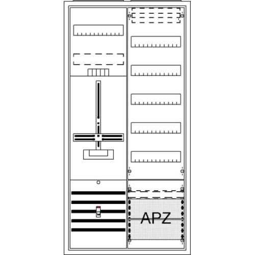 Bild: Striebel&J Komplettschrank AP3Pkt.A271Z1V5A2 DA27BB