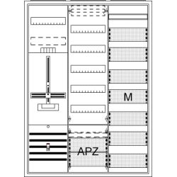 Striebel&J Komplettschrank AP3Pkt.A371Z1V7M1A2 DA37CD