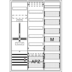 Striebel&J Komplettschrank AP3Pkt.A371Z1V7M1A2 DA37GD