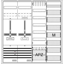 Striebel&J Komplettschrank AP3Pkt.A471Z1S1V7M1A DA47GE