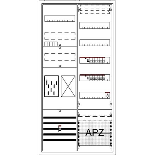 Bild: Striebel&J Komplettschrank APBKE-IA271Z1R1V5A2 BA27CBW