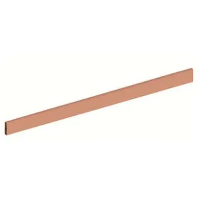 STRIEBEL & JOHN Sammelschiene ZX1013 | Kupferschiene 320A | CombiLine | 246x20x5mm | flach | unbehandelt