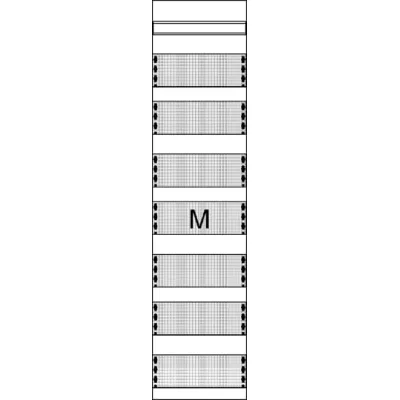 Striebel & John Mediafeld 7RE FM17 | 2CPX054021R9999 | Multimediafeld ComfortLine | 1050x250x160mm | Stahl | unbestückt