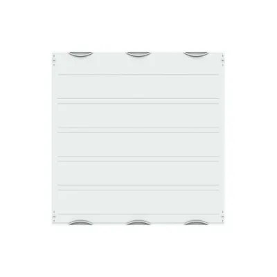 STRIEBEL & JOHN Montageplatten-Modul Bausatz MBM315 2CPX041721R9999 | CombiLine | 750x750x200 mm | Stahlblech | RAL 7035