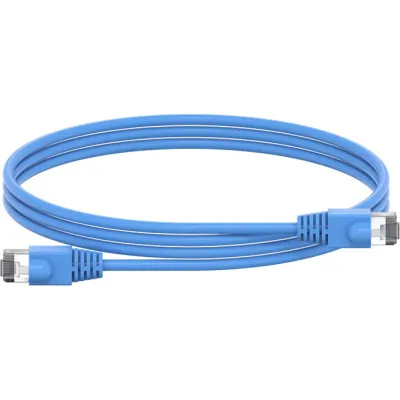 Striebel & John Patchkabel ZLPBL150 | RJ45 Cat5 | 1,5m | 8-polig | U/UTP | Verbindungsleitung | blau