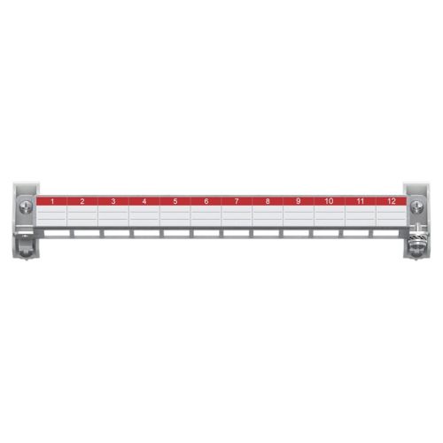 Bild: Striebel&J Patchpanel 12 Module E-Datoder Keystone ZEP12