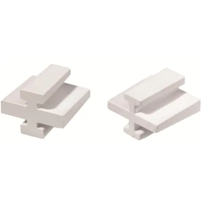 Striebel & John Verbindungsteil AZB3P10 | AK600 Verbinder | 10 Stück | Kunststoff | 20x25x12 mm | Montagezubehör