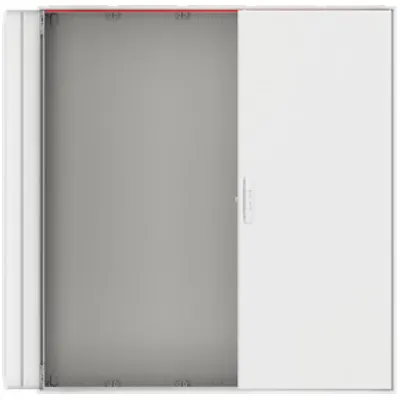 STRIEBEL & JOHN Wandschrank A59 | leer | 5 Felder | 9-reihig | IP44 | AP/UP | Stahlblech | 1300x1400x215 mm | weiß