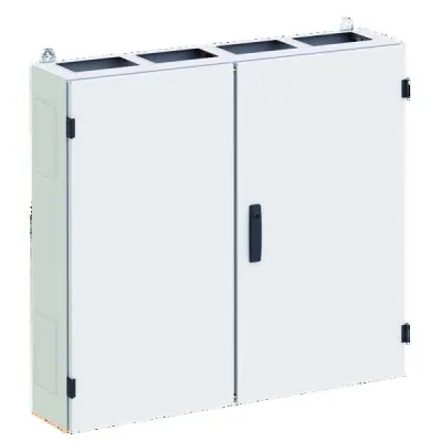 Striebel & John Wandschrank TG409S | Leergehäuse TwinLine | IP55 SK II | 1400x1050x225mm | Aufputz | Stahlblech RAL7035