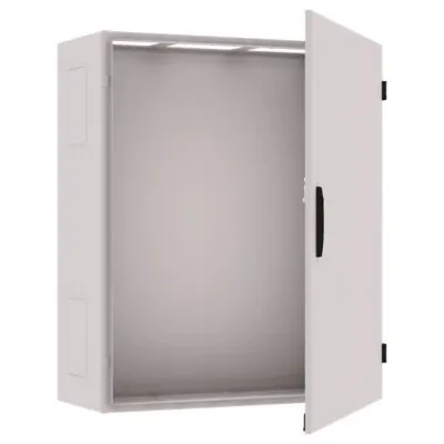 STRIEBEL & JOHN Wandschrank Leergehäuse TW304S | IP55 | Aufputz | 650x800x350 mm | Stahlblech/Kunststoff | grau RAL7035