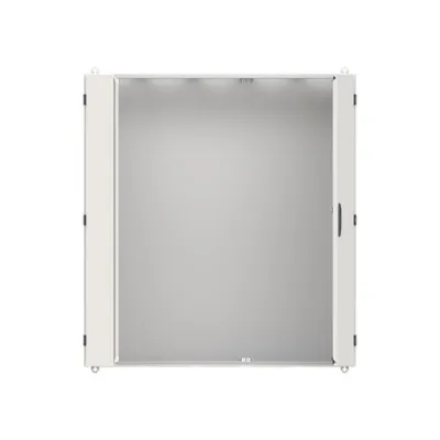 Striebel & John Wandschrank TwinLine TW509S | Aufputz | Leergehäuse | IP55 | 1400x1300x350 mm | Stahlblech | grau