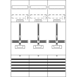 Striebel&J Zählerfeld 7RE 6Z vorverdrahtet DF37B3