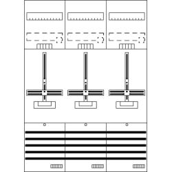 Striebel&J Zählerfeld 7RE 6Z vorverdrahtet DF37G3
