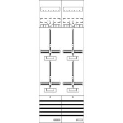 Striebel&J Zählerfeld 9RE 4Z vorverdrahtet DF29G4