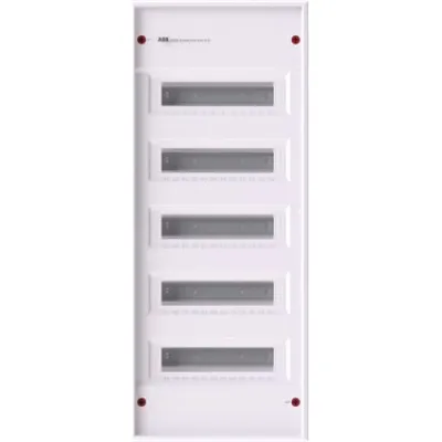 Striebel & John Installationskleinverteiler AK660N4 | Stromkreisverteiler Aufputz 5x12 TE | Kunststoff | IP30 | weiß