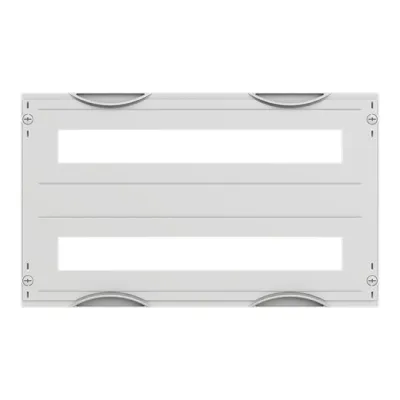 Striebel&John Abdeckung AS22H 2CPX062764R9999 | Verteilerfeld 300x500 mm | horizontal | Kunststoff | grau | IP2XC